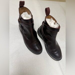 Dr. Martens Burgundy Ankle Boots